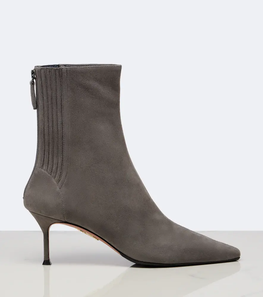 Aquazzura Saint Honoré suede ankle boots | Thumbnail 4 Aquazzura Saint Honoré suede ankle boots | Thumbnail 4