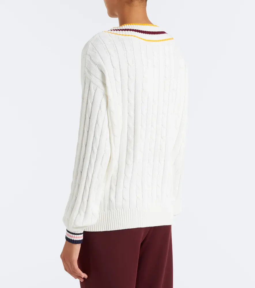 The Upside Josette cable-knit cotton sweater | Thumbnail 3 The Upside Josette cable-knit cotton sweater | Thumbnail 3