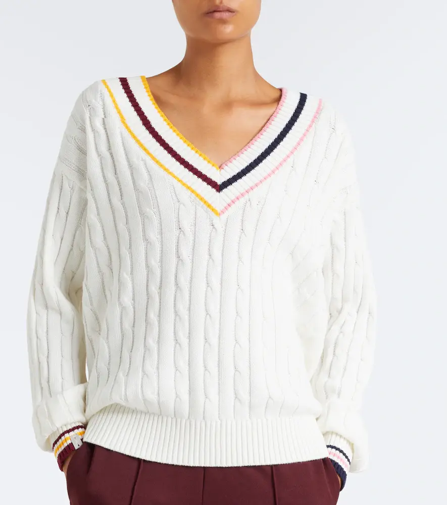 The Upside Josette cable-knit cotton sweater | Thumbnail 6 The Upside Josette cable-knit cotton sweater | Thumbnail 6