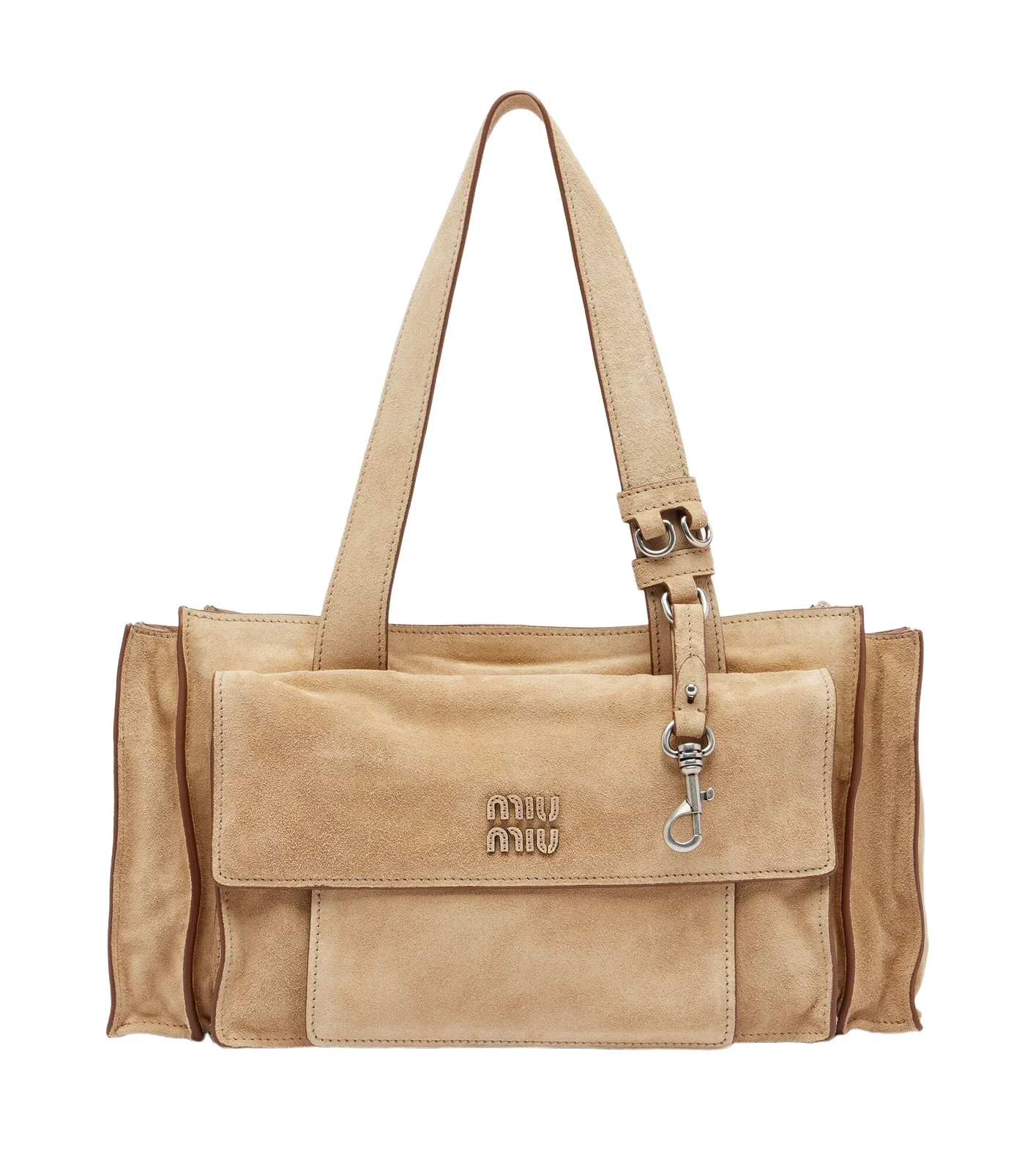 Utilitaire suede shoulder bag Utilitaire suede shoulder bag
