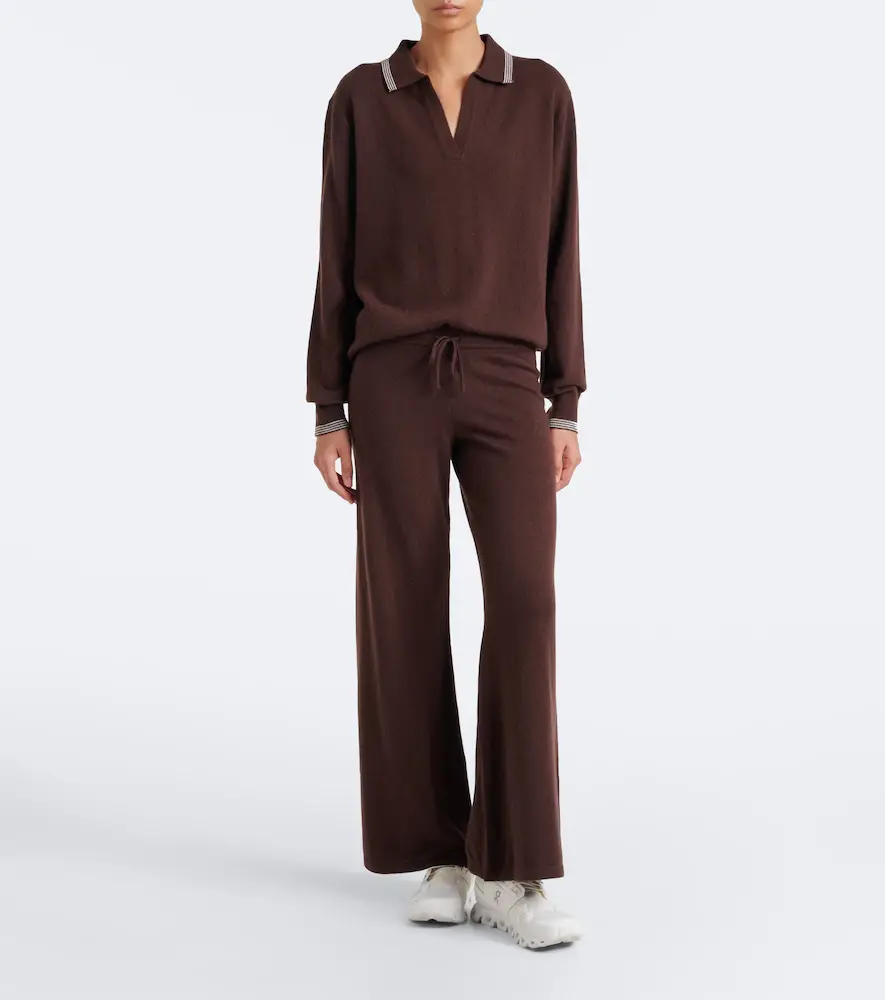 The Upside Coco Amelie cashmere-blend wide-leg pants | Thumbnail 3 The Upside Coco Amelie cashmere-blend wide-leg pants | Thumbnail 3