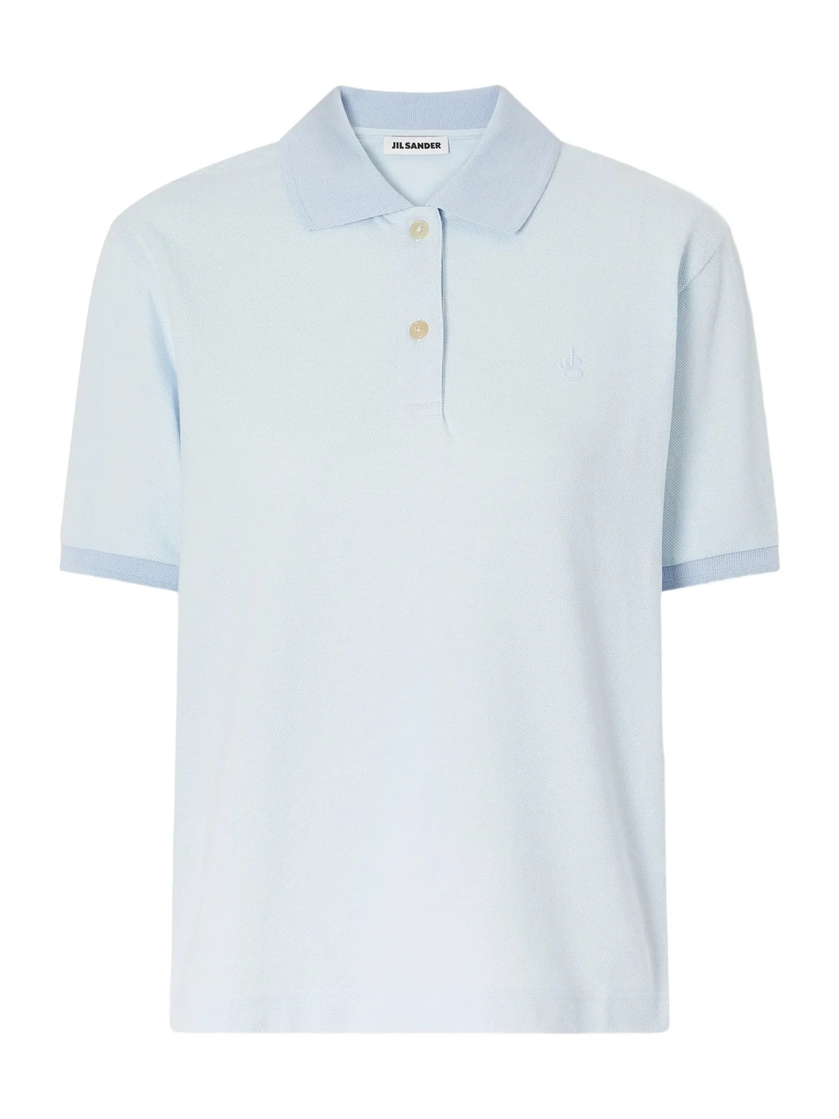 Jil Sander Logo-embroidered Cotton-piqué Polo Shirt