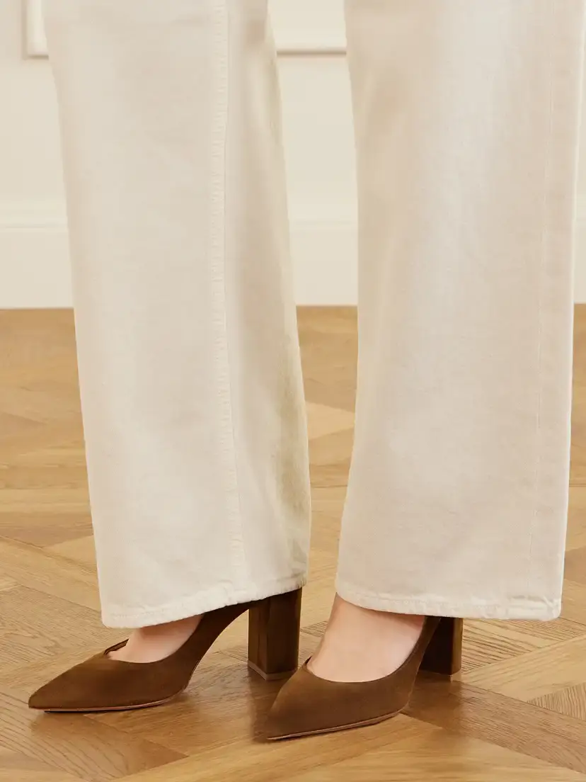 Gianvito Rossi Piper 85 Suede Pumps | Thumbnail 2