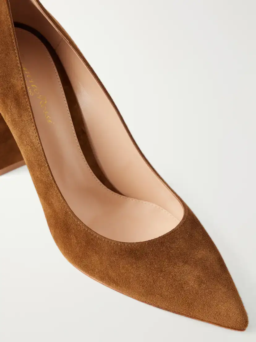 Gianvito Rossi Piper 85 Suede Pumps | Thumbnail 5