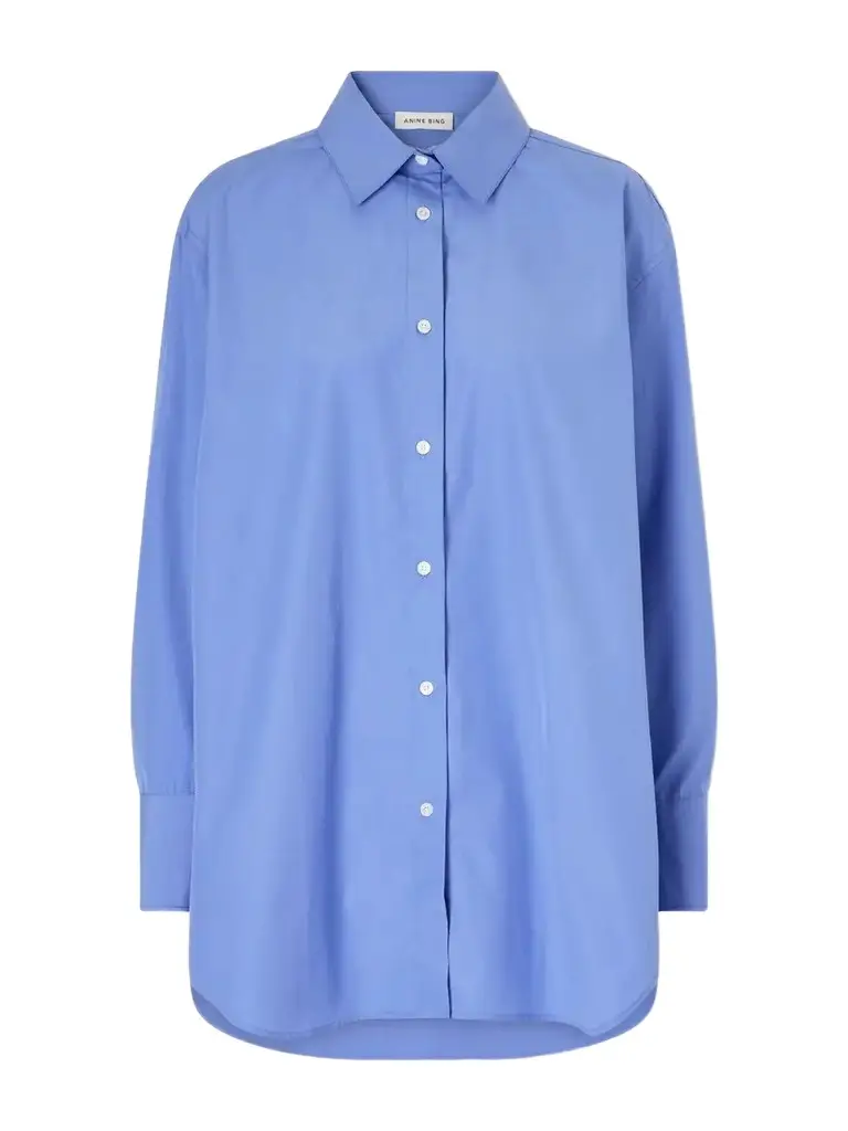 Anine Bing Plaza Cotton-poplin Shirt | Image 1 Anine Bing Plaza Cotton-poplin Shirt | Image 1