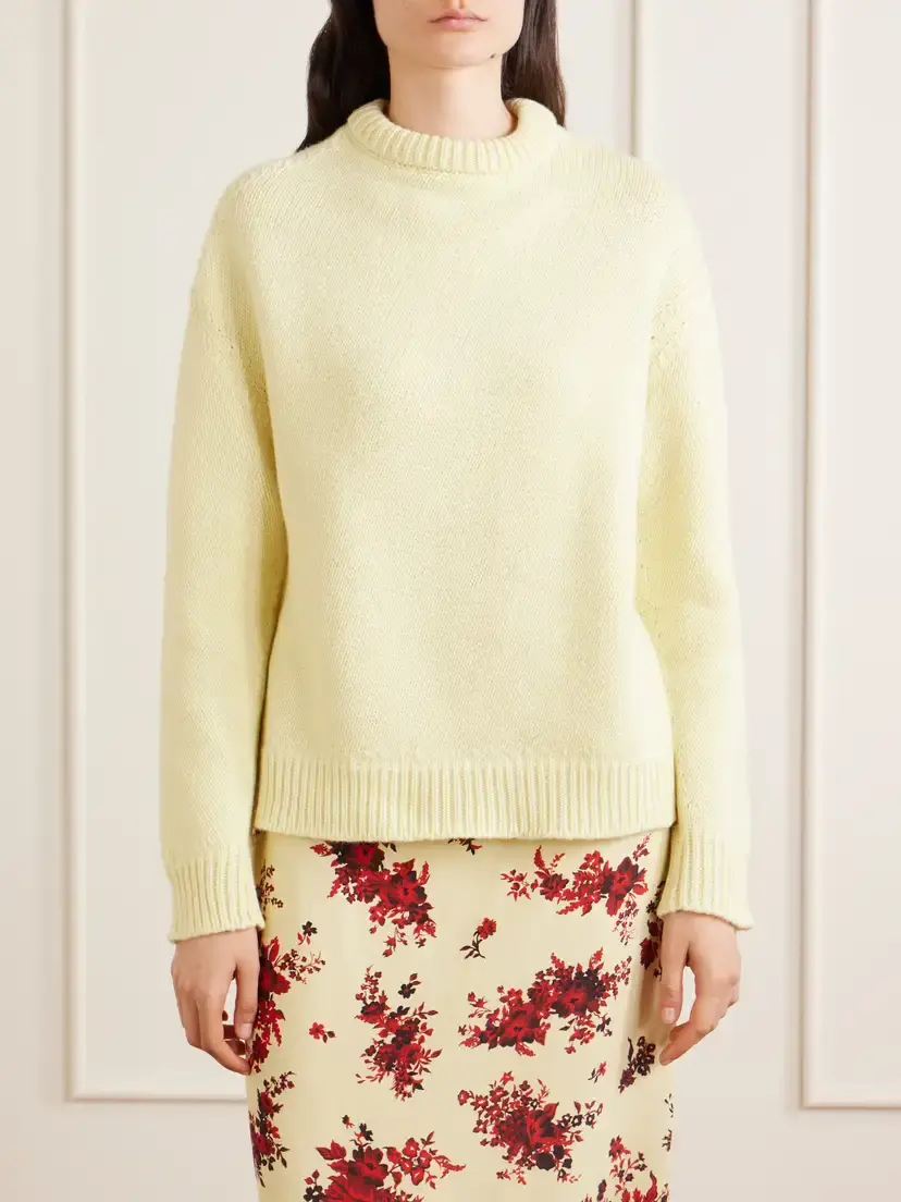 Jil Sander Cashmere And Wool-blend Sweater | Thumbnail 3 Jil Sander Cashmere And Wool-blend Sweater | Thumbnail 3