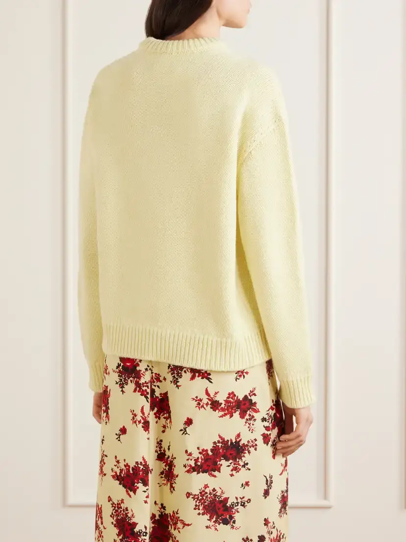Jil Sander Cashmere And Wool-blend Sweater | Thumbnail 4 Jil Sander Cashmere And Wool-blend Sweater | Thumbnail 4