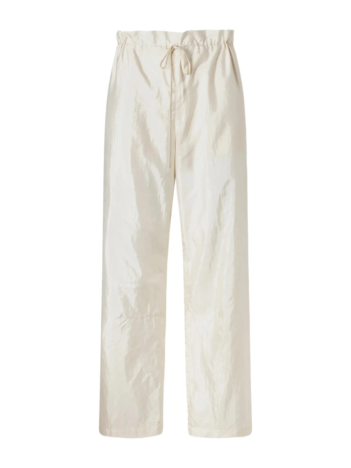 Aflalo Morocco Cotton And Silk-blend Habotai Wide-leg Pants