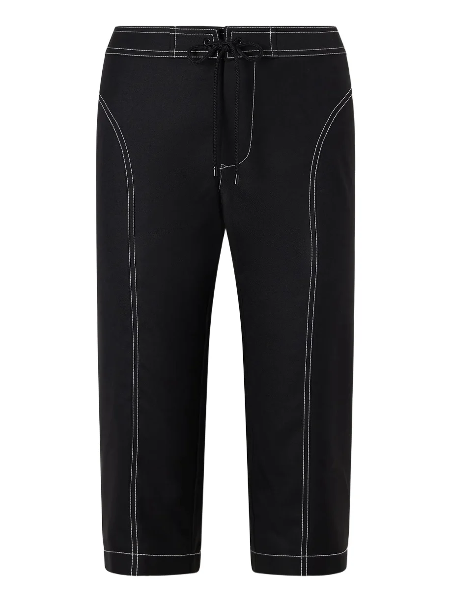 Zuri Wool-twill Slim-fit Capri Pants