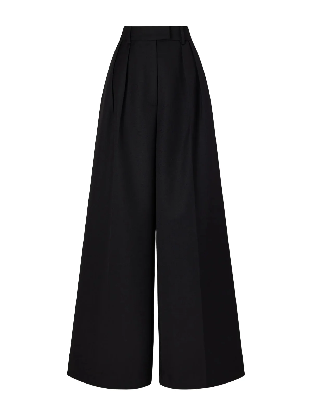 Lou Pleated Woven Wide-leg Pants Lou Pleated Woven Wide-leg Pants