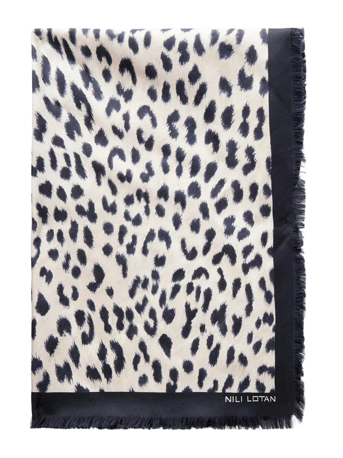 Savanna Leopard-print Silk Scarf Savanna Leopard-print Silk Scarf