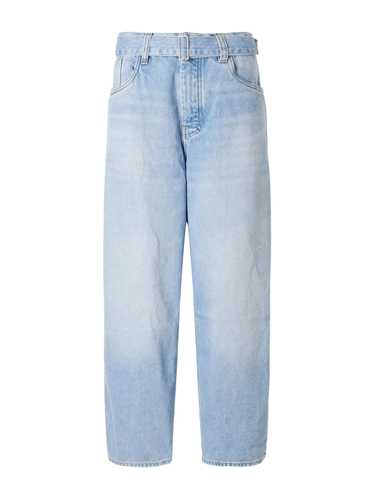 Studio Nicholson Cahuin Belted Mid-rise Wide-leg Jeans