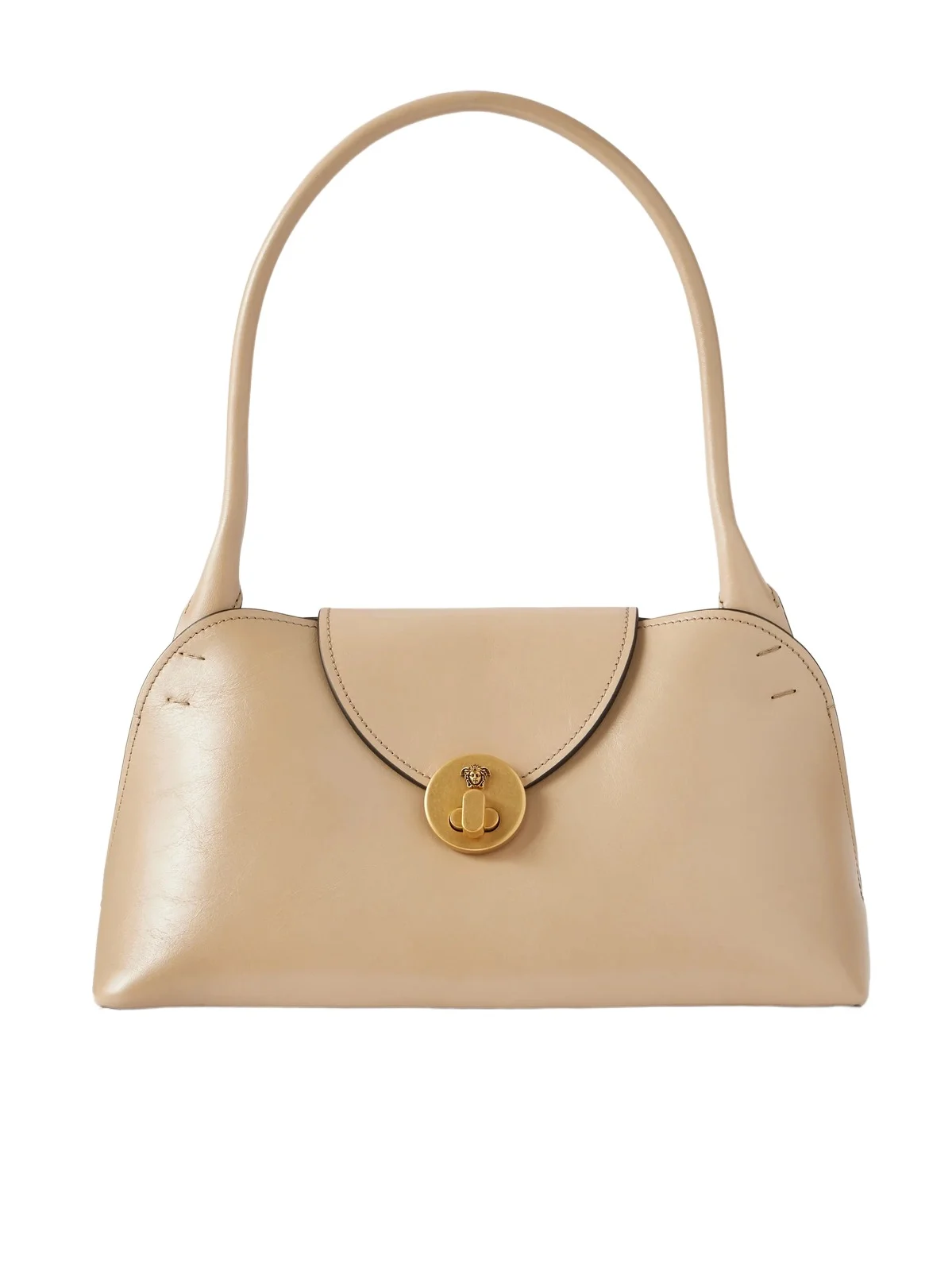 Vivian Medusa-embellished Leather Shoulder Bag Vivian Medusa-embellished Leather Shoulder Bag