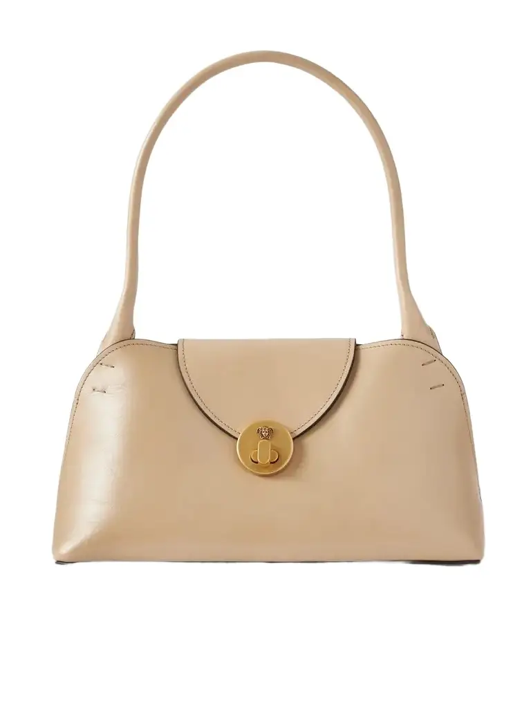 Versace Medusa-embellished Leather Shoulder Bag | Image 1 Versace Medusa-embellished Leather Shoulder Bag | Image 1