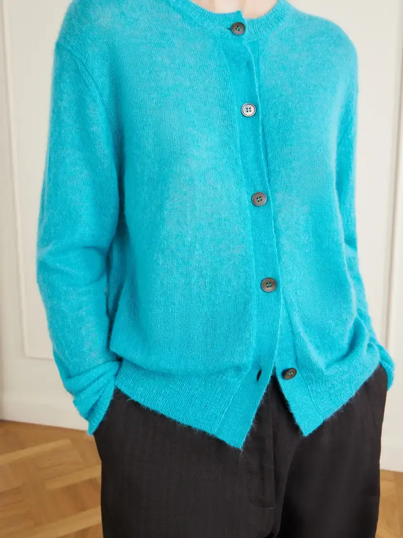 Studio Nicholson Callen Knitted Cardigan | Thumbnail 5 Studio Nicholson Callen Knitted Cardigan | Thumbnail 5