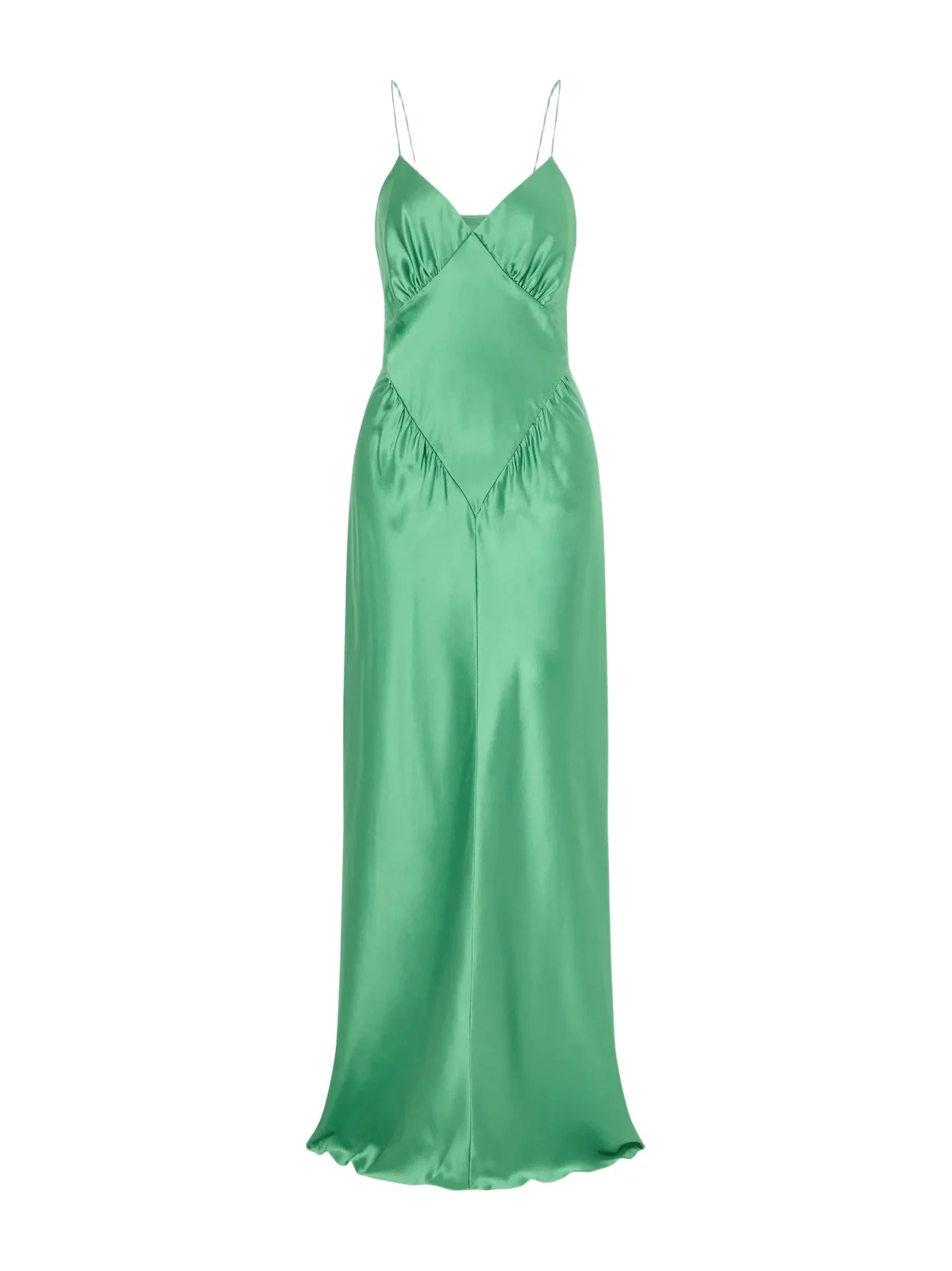 Aflalo Aire Silk-satin Maxi Dress