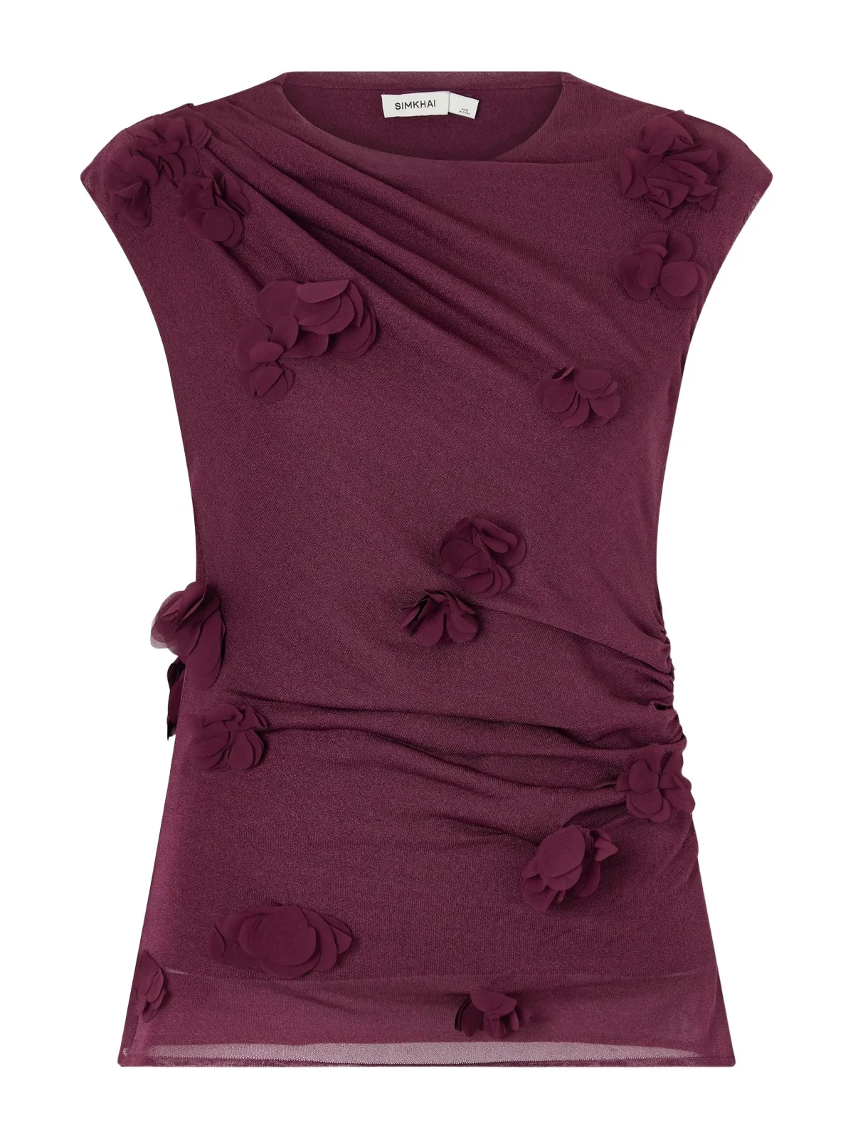 Tessa Appliquéd Tulle Blouse Tessa Appliquéd Tulle Blouse