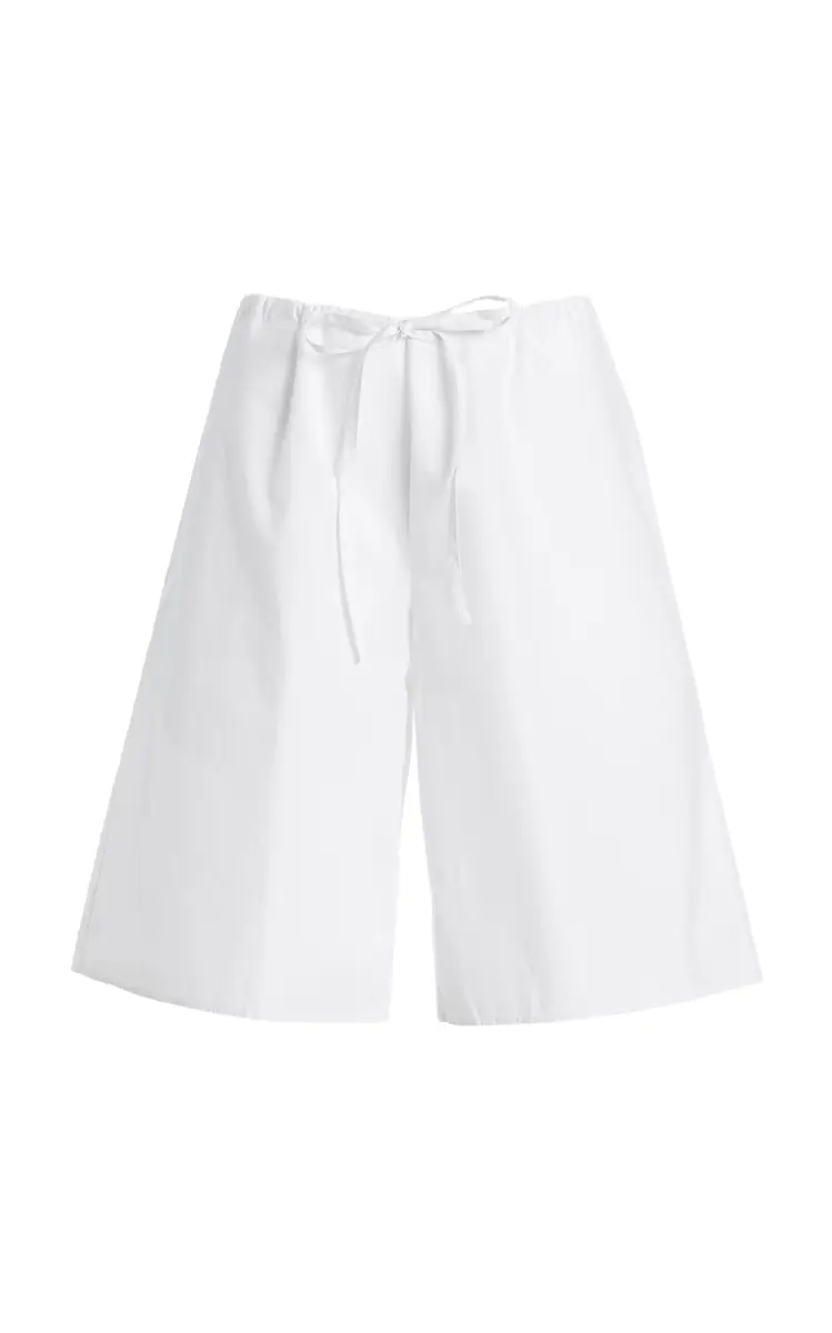 FLORE FLORE Josephine Cotton Bermuda Shorts