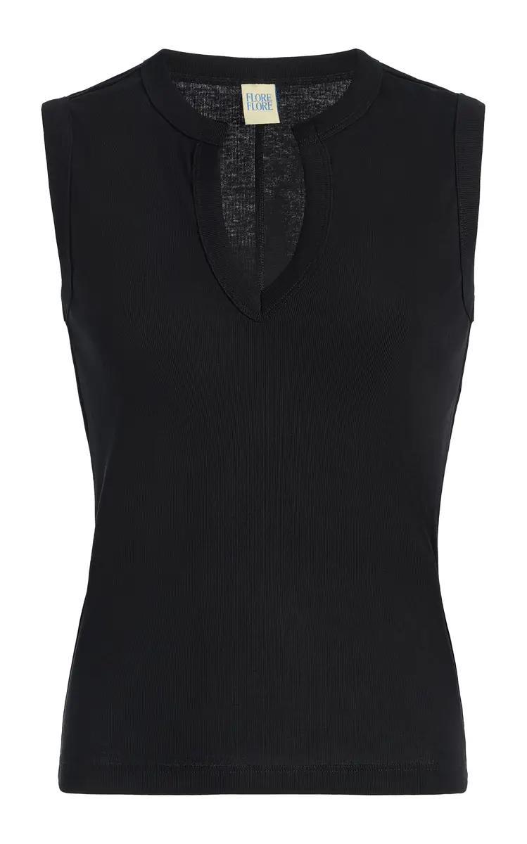 Flore Flore Iman Cotton Tank Top | Image 1 Flore Flore Iman Cotton Tank Top | Image 1