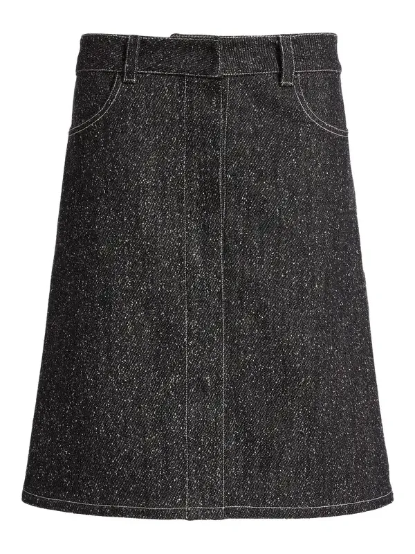 Denim Tweed Pencil Skirt Denim Tweed Pencil Skirt