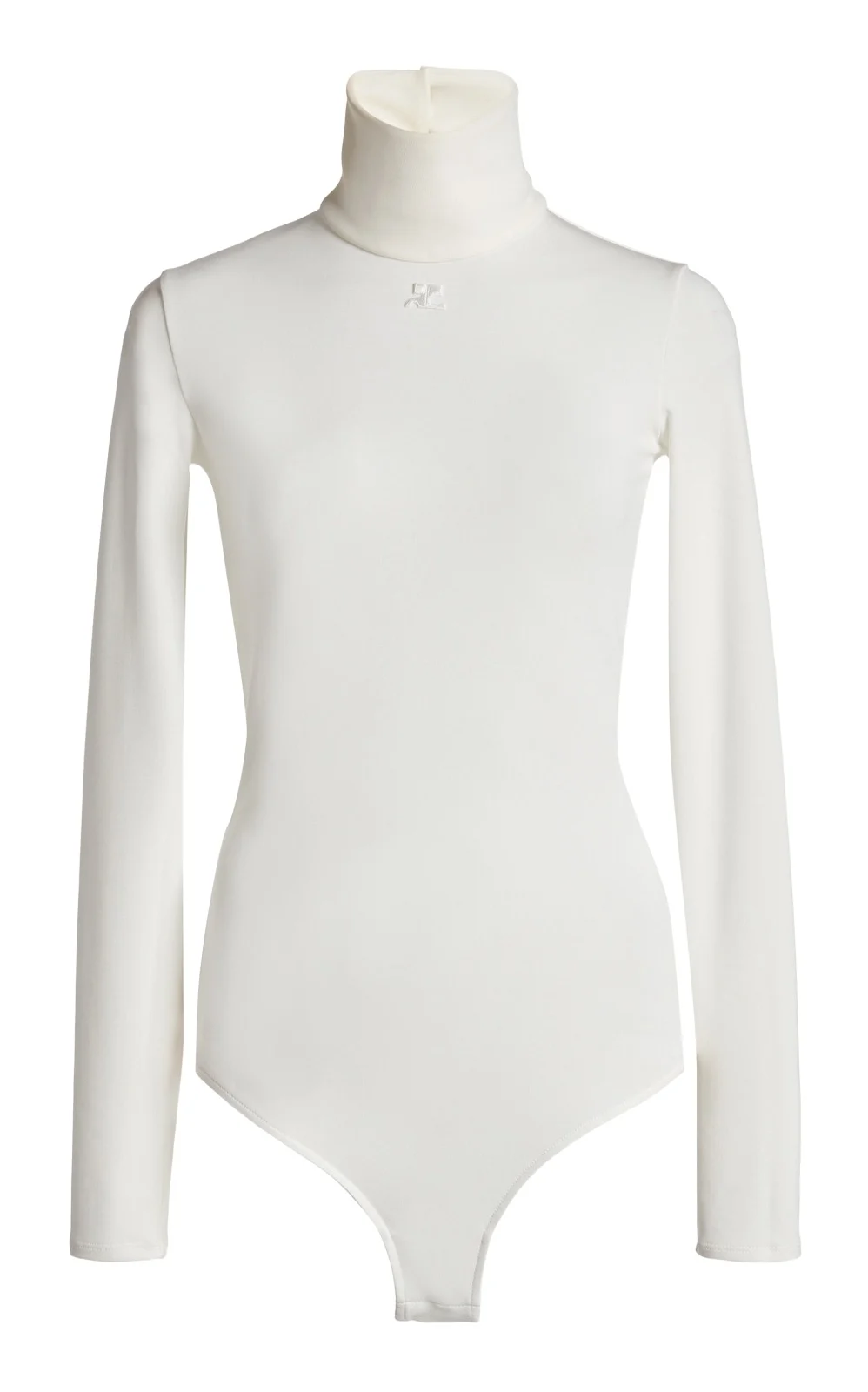 Courrèges Mockneck Jersey Bodysuit