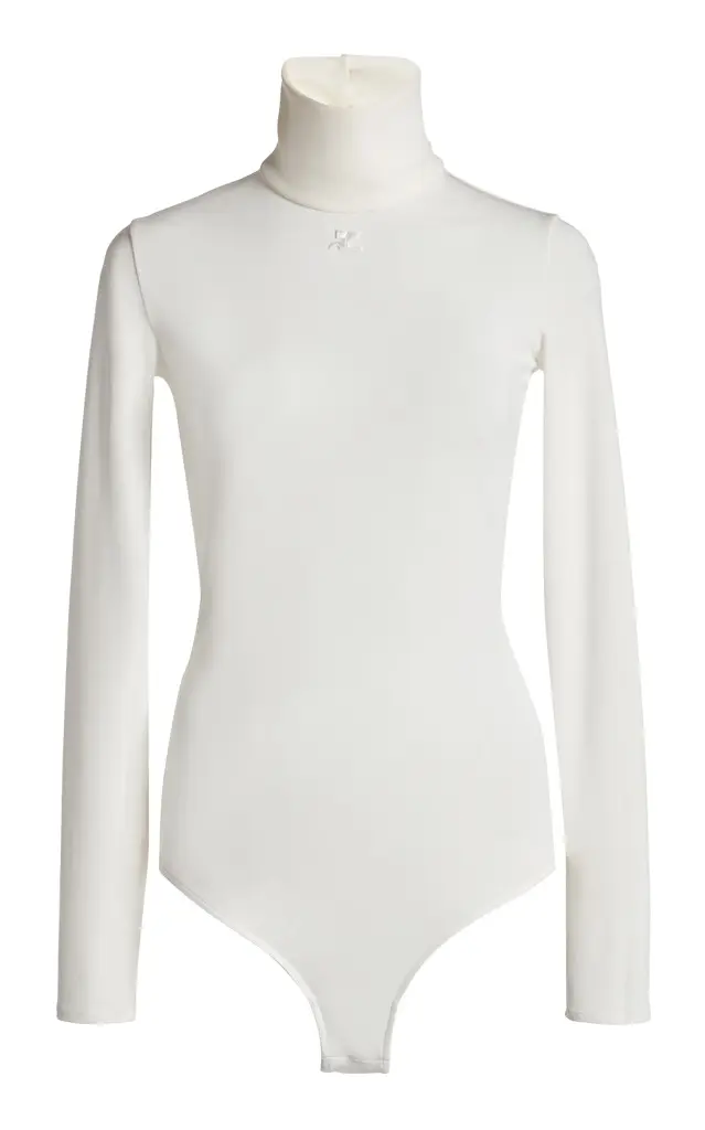 Mockneck Jersey Bodysuit Mockneck Jersey Bodysuit