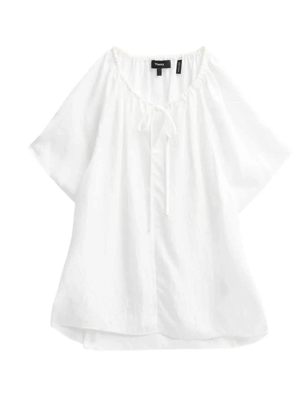 Women's Draped Front-Tie Blouse