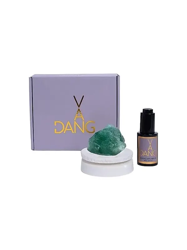 Van Dang Fragrances Veldt Diffuser Oil & Flourite Crystal Meditation Set