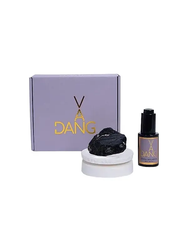 Van Dang Fragrances Night Harvest Diffuser Oil & Tourmaline Crystal Meditation Set