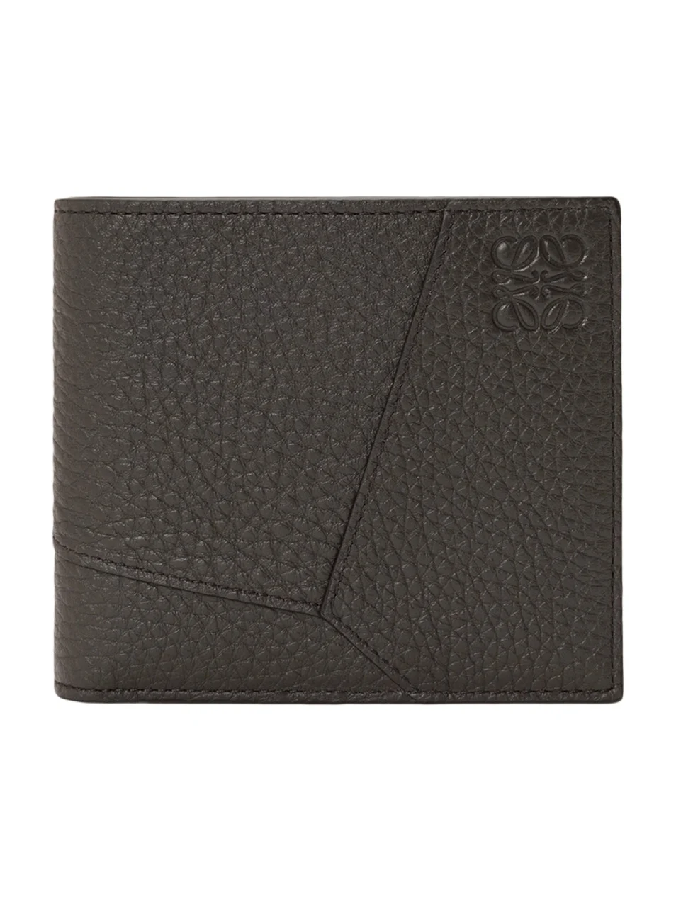 Men's Puzzle Leather Bi-Fold Wallet Men's Puzzle Leather Bi-Fold Wallet