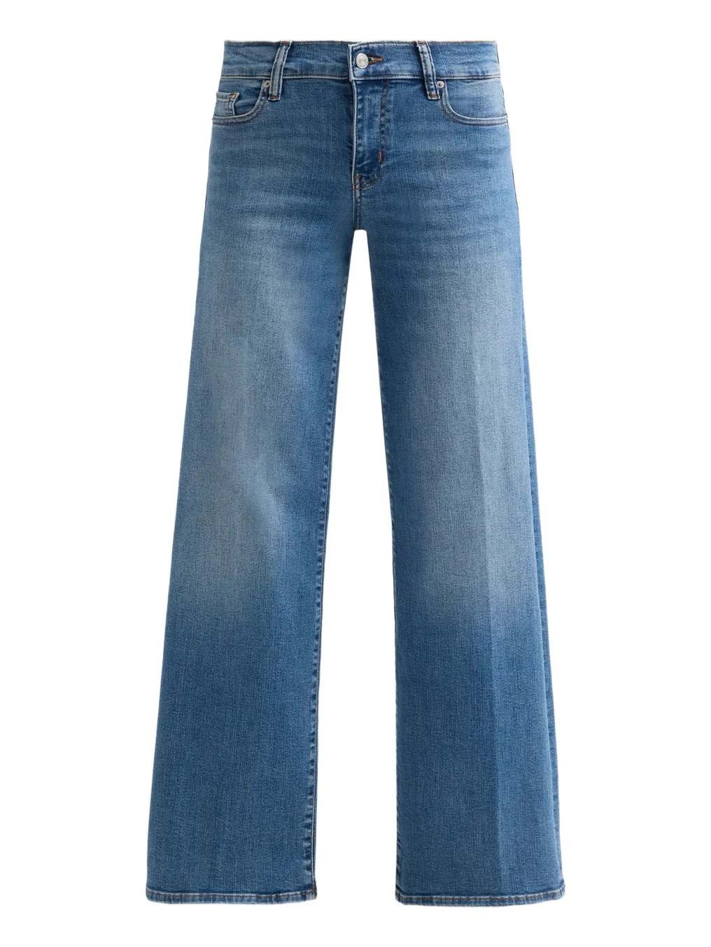 Women's Le Slim Stretch-Denim Low-Rise Wide-Leg Jeans Women's Le Slim Stretch-Denim Low-Rise Wide-Leg Jeans