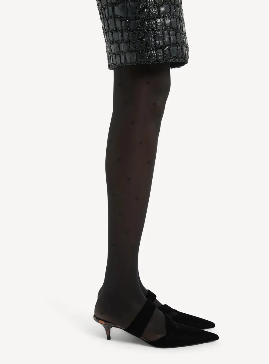 Balmain Velvet and printed patent leather mules | Thumbnail 6 Balmain Velvet and printed patent leather mules | Thumbnail 6