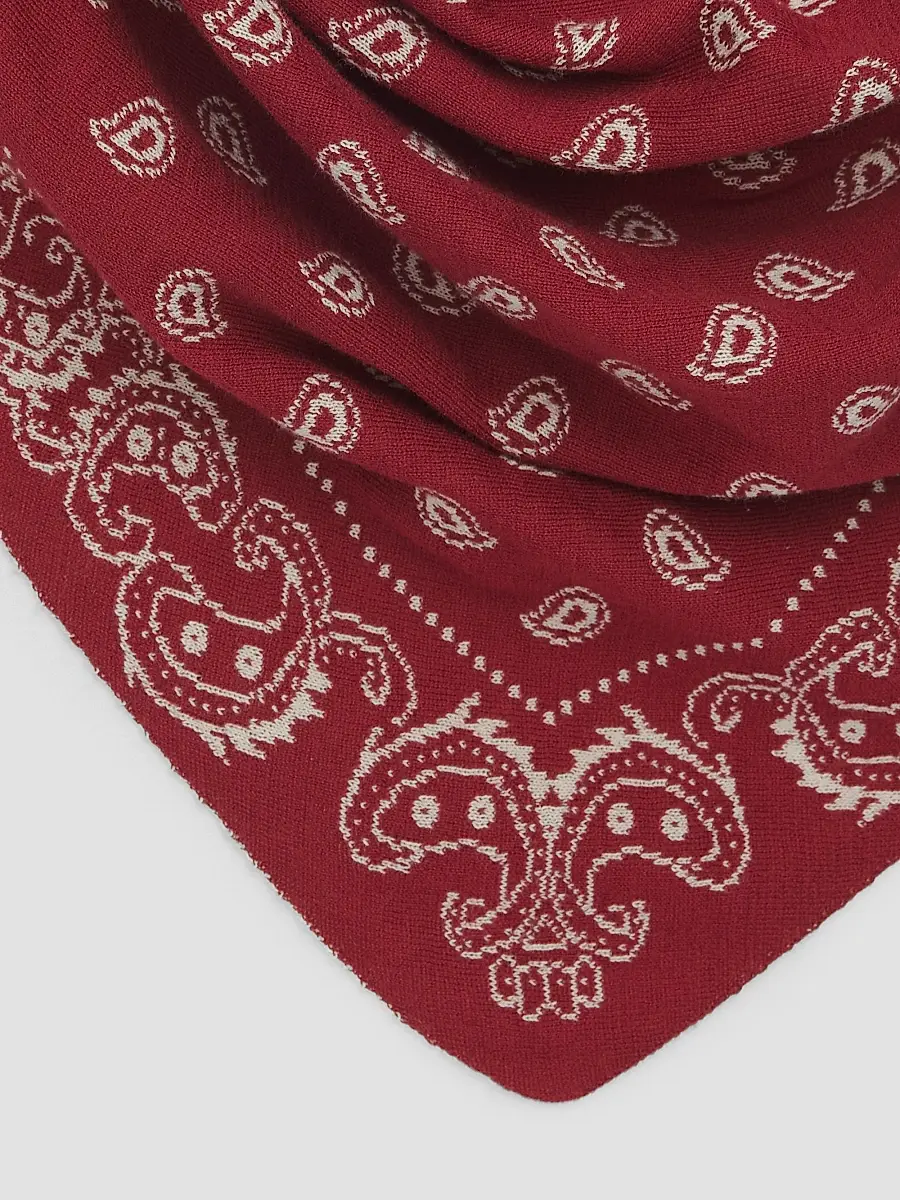 Guest In Residence Women's The Wild Rag Cotton-Silk Reversible Bandana | Thumbnail 3