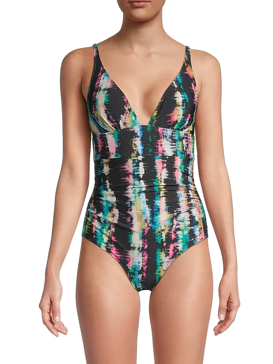 Change of Scenery Women's Niki V-Neck One-Piece Swimsuit | Thumbnail 3 Change of Scenery Women's Niki V-Neck One-Piece Swimsuit | Thumbnail 3