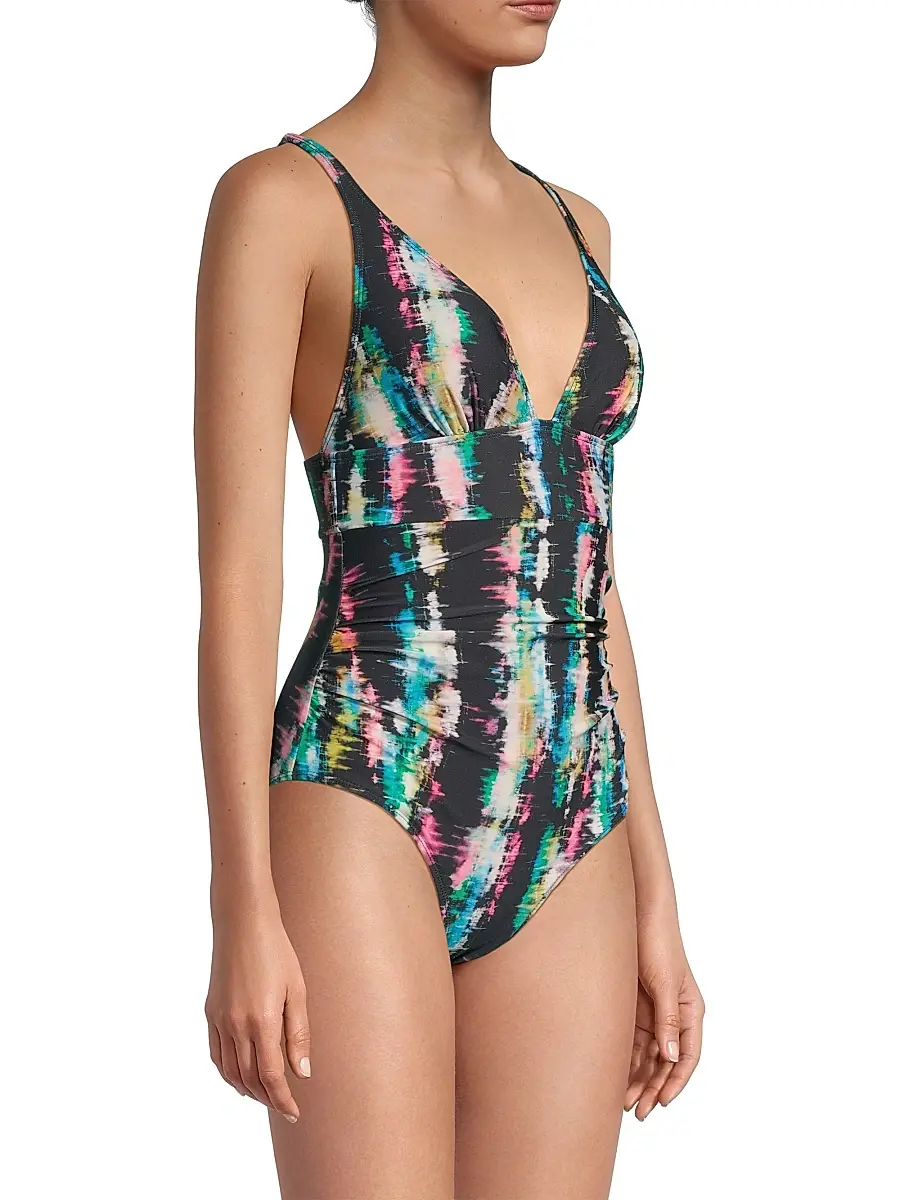 Change of Scenery Women's Niki V-Neck One-Piece Swimsuit | Thumbnail 4 Change of Scenery Women's Niki V-Neck One-Piece Swimsuit | Thumbnail 4