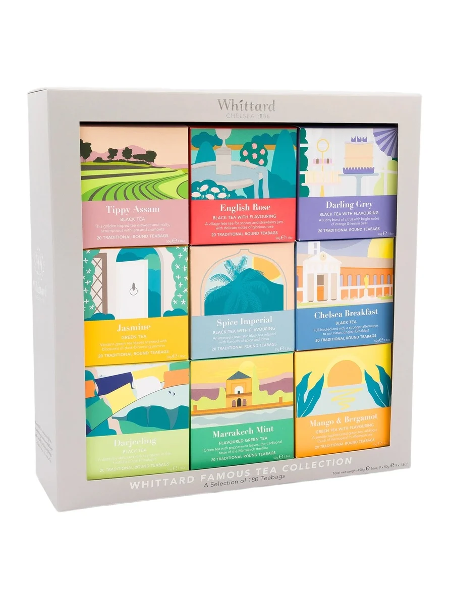 Whittard of Chelsea Famous 180-Piece Tea Collection