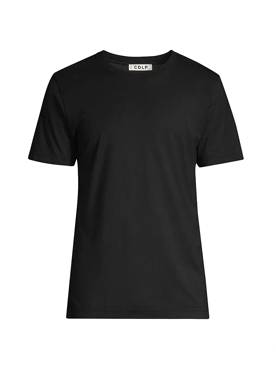 CDLP Men's Midweight 3-Piece Cotton-Blend T-Shirt Set - Black - Size Small | Image 1 CDLP Men's Midweight 3-Piece Cotton-Blend T-Shirt Set - Black - Size Small | Image 1
