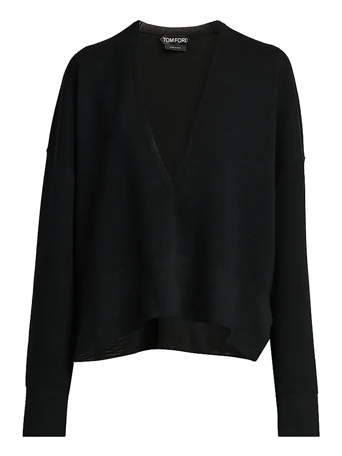 Women's Wool V-Neck Sweater Women's Wool V-Neck Sweater