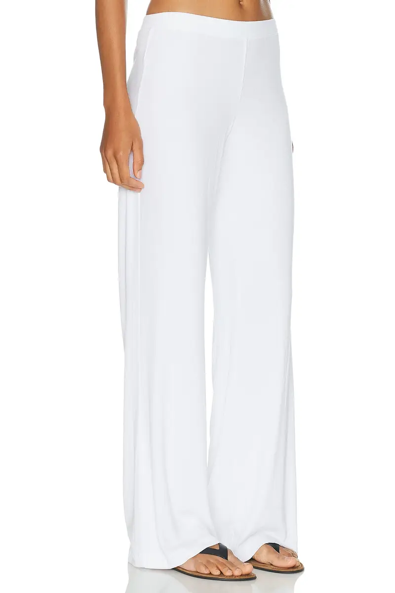 ÉTERNE Easy Lounge Butter Rib Pant | Thumbnail 2 ÉTERNE Easy Lounge Butter Rib Pant | Thumbnail 2