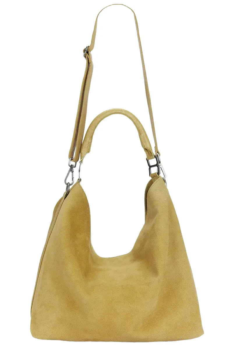 Free People Suzie Suede Slouch Tote Bag