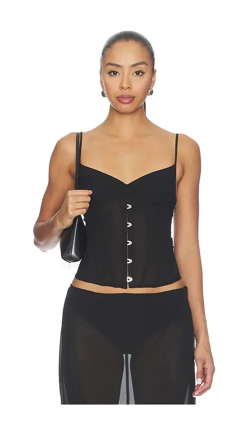 Miaou Alessia Corset Top | Image 1 Miaou Alessia Corset Top | Image 1