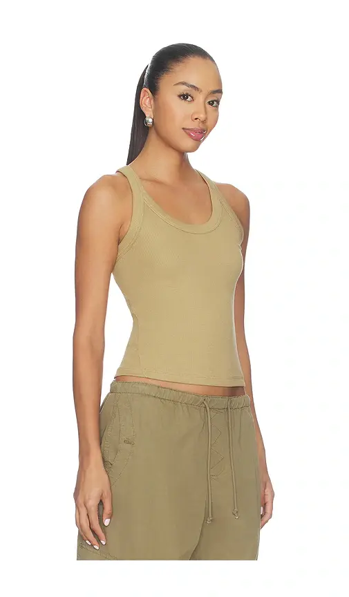 rag & bone The Essential Rib Wide String Tank | Thumbnail 2