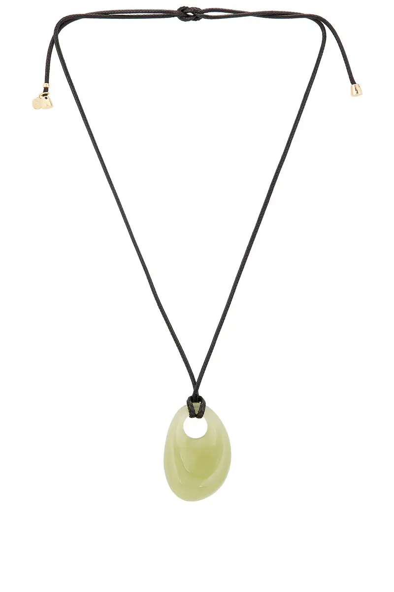 Resin Drop Cord Necklace Resin Drop Cord Necklace