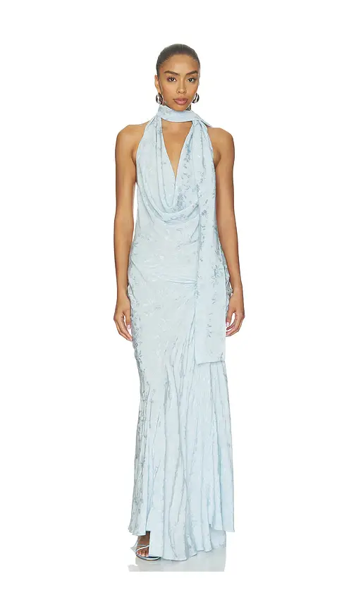 Anna October Kelly Halter Maxi Dress | Thumbnail 2 Anna October Kelly Halter Maxi Dress | Thumbnail 2