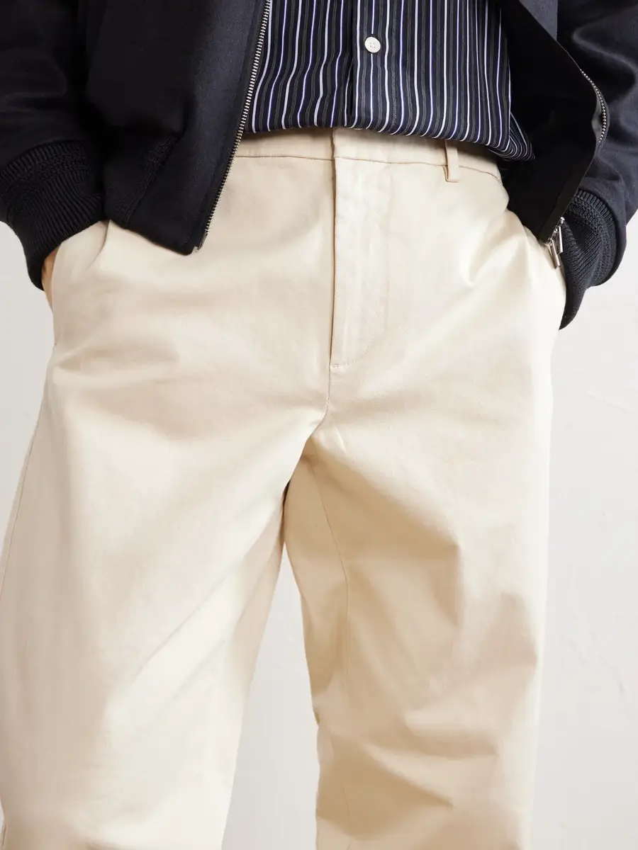 Barena Wide-Leg Cotton-Blend Gabardine Trousers - Men | Thumbnail 5 Barena Wide-Leg Cotton-Blend Gabardine Trousers - Men | Thumbnail 5