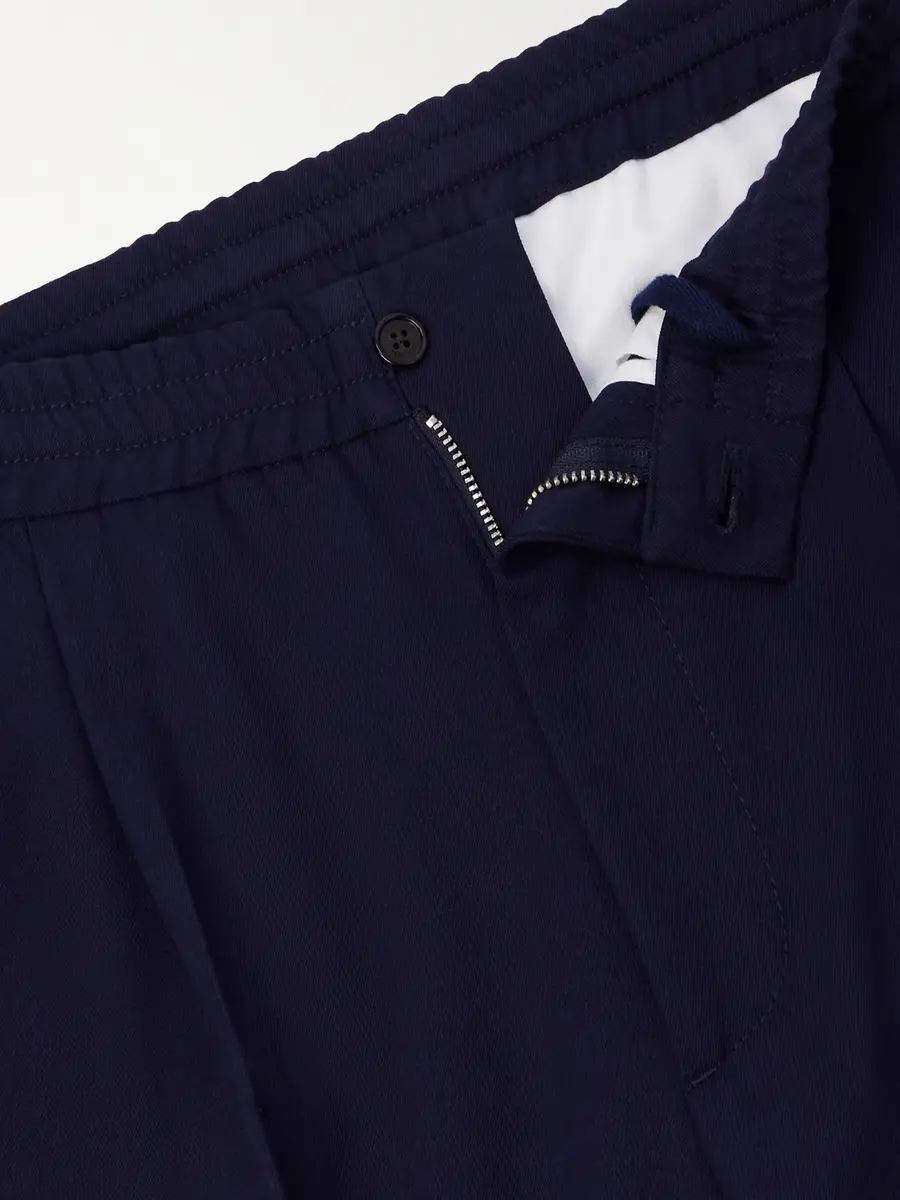 dunhill Straight-Leg Pleated Virgin Wool-Twill Trousers - Men | Thumbnail 6 dunhill Straight-Leg Pleated Virgin Wool-Twill Trousers - Men | Thumbnail 6