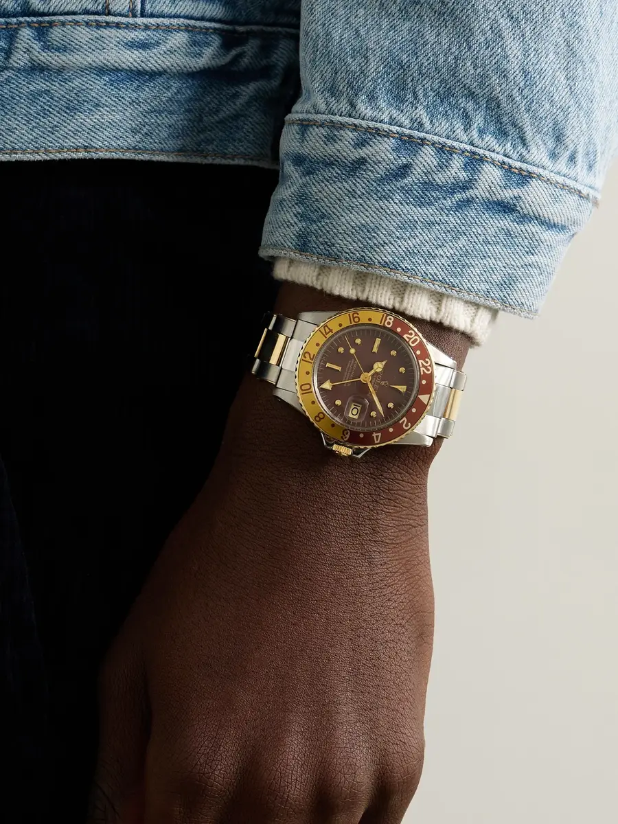 Keeper Vintage Pre-Owned Rolex Oyster Perpetual GMT-Master Automatic 41mm Stainless Steel and 18-Karat Gold Watch, Ref. No. 1675 - Men | Thumbnail 2