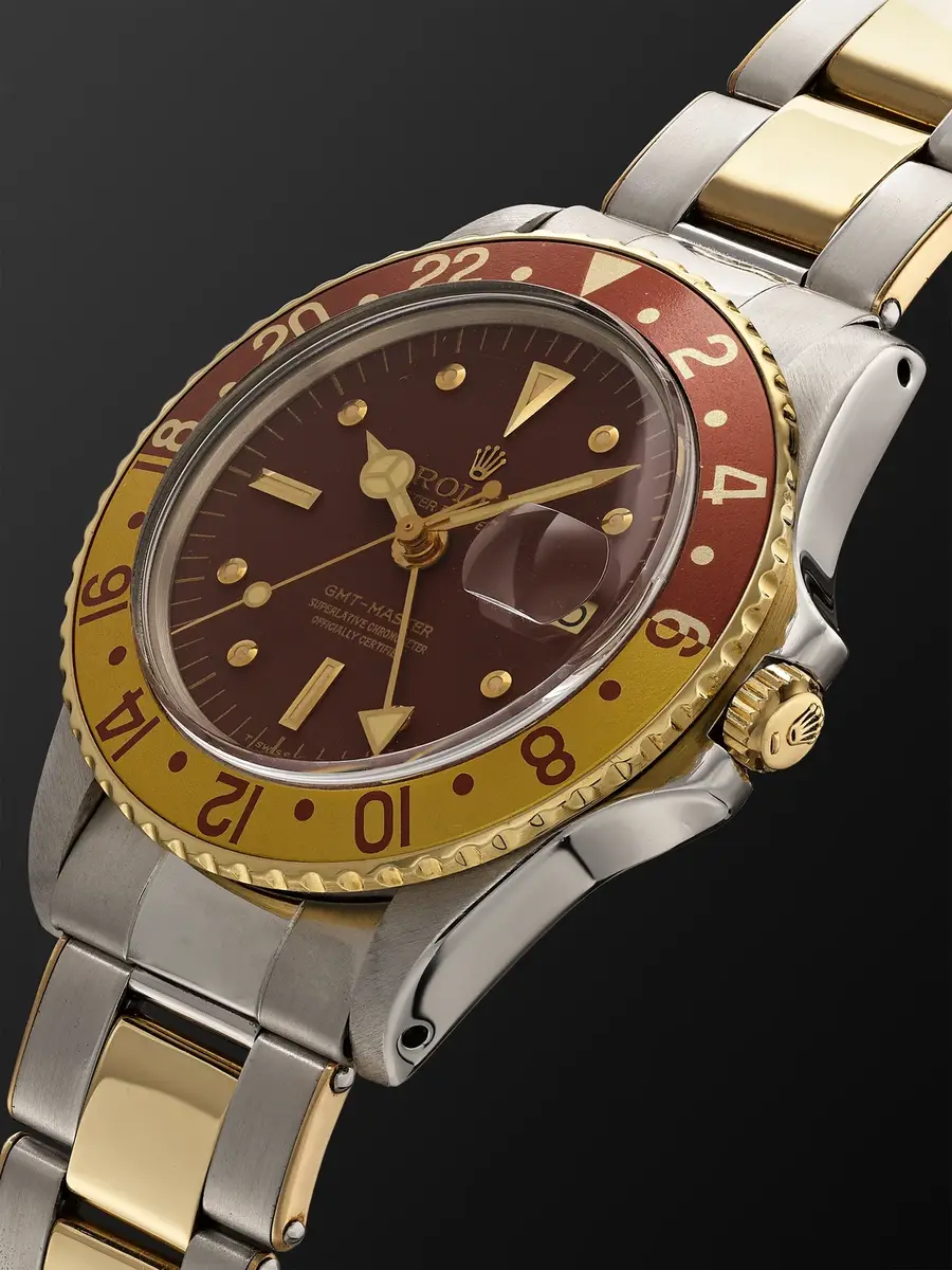 Keeper Vintage Pre-Owned Rolex Oyster Perpetual GMT-Master Automatic 41mm Stainless Steel and 18-Karat Gold Watch, Ref. No. 1675 - Men | Thumbnail 3