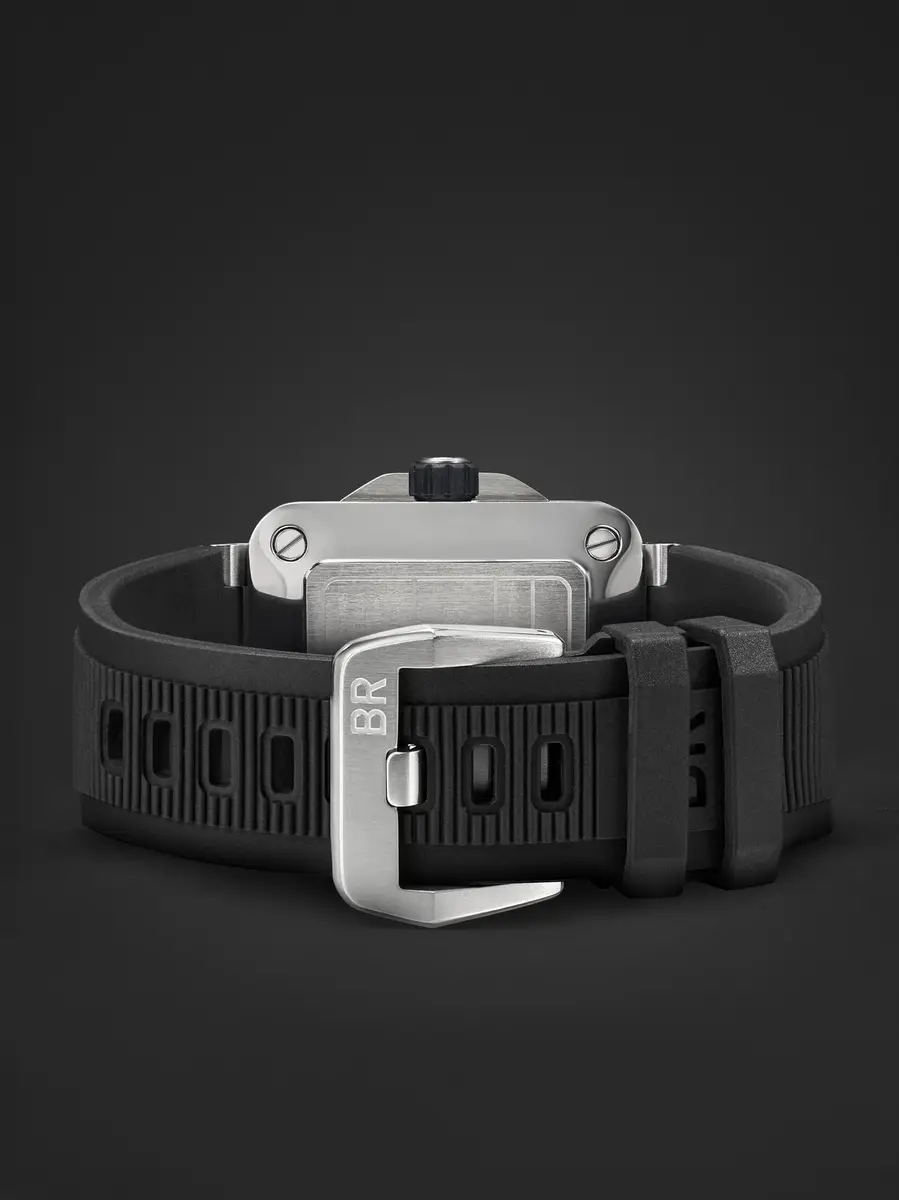 Bell & Ross BR-03 Diver Automatic Stainless Steel Watch, Ref. BR03A-D-BL-ST/SRB - Men | Thumbnail 6 Bell & Ross BR-03 Diver Automatic Stainless Steel Watch, Ref. BR03A-D-BL-ST/SRB - Men | Thumbnail 6