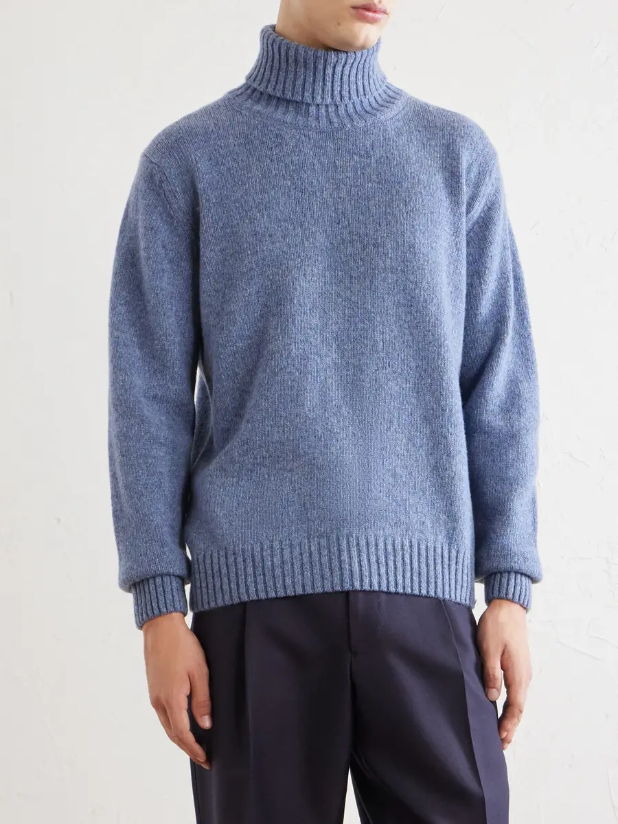 Caruso Wool Rollneck Sweater - Men | Thumbnail 3 Caruso Wool Rollneck Sweater - Men | Thumbnail 3